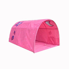 Children Home Bed Crawl Tunnel Game House Tent, Pink, Blue with Mosquito Net, Pink with Mosquito Net