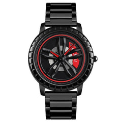 SKMEI 1634 Men Waterproof Watch Fashion Quartz Watch, Black Mesh Belt, White Mesh Belt, Black Steel Belt, White Steel Belt
