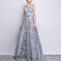 Banquet Lace Sleeveless Long Party Formal Gown, XS, S, M, L, XL, XXL, XXXL