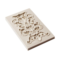 2 PCS Border Silicone Mold Fondant Mold Cake Decorating Tools Chocolate Mold, Border Silicone Mold