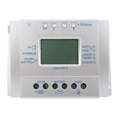 L60 12V/24V 60A Solar Controller Power Voltage Current LCD Display Solar Charge Controller