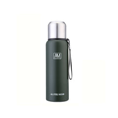 304 Stainless Steel Insulated Mug Large Capacity Sports Water Cup Outdoor Travel Pot, 500ml, 750ml, 1000ml, 1500ml