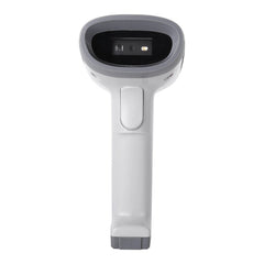 Deli 14950 One-Dimensional Two-Dimensional Scanner Supermarket Catering Scanning Gun, Wired (White), Wireless (White)