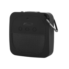 Anti-Drop Silicone Audio Storage Protective Cover For Bose Soundlink Micro, Silicone case Orange, Silicone case Dark Gray