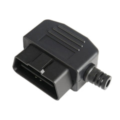 5 PCS 16PIN Car Male Connector OBD2 Connector Plug + Shell + Line Card + Screw OBD Plug J1962M, OBD Plug