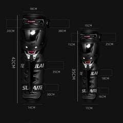 SULAITE Motorcycle Riding Protective Gear Four Seasons Anti-Fall Warm Windshield Rider Equipment,, Knee Pads