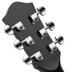 Folk Acoustic Guitar Beginner Training And Teaching Stringed Instruments, 41 Inch (Black), 41 Inch (Sunset Yellow)