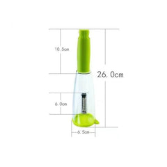 Storage Type Peeling Knife With Storage Box Planer Peeling Knife Household Fruit Multifunctional Peeler, 4 PCS