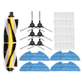 Sweeper Accessories For Proscenic 811GB 911SE, Specification:Rag, 1 Main Brush+3 Pair Side Brush+5 Filter+4 Rags, 1 Main Brush, 4 Side Brush, 2 Rag