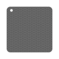 Geometry Kitchen Silicone Pot Holder Heat Insulation Pad Round(Black), Square(Gray), Round(Gray), Square(Black), Round(Black)
