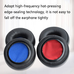 2 PCS Headphone Sponge Cover Headphone Leather Cover For Jabra Revo Wireless, Colour: Black Black Net, Black Blue Net, Black Gray Net