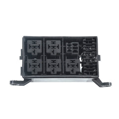 Car Modified 6-Way Insurance Box Total Control Plastic Shell Junction Box, 6-Way Insurance Box