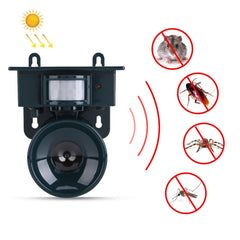 NY-2002 Solar Ultrasonic Mouse Repeller Animal Repeller Outdoor Waterproof Bird Repeller, NY-2002