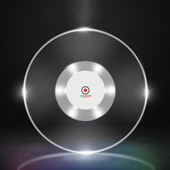 LED Flashing Coaster Bar KTV Cocktail Base Light Luminous Coaster, Round White Light, Round Color Light, Upgrade Anti-slip Round White Light, Upgrade Anti-slip Round Color Light
