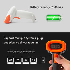 SYCREADER Supermarket Laser Barcode Scanner, Model: One-dimensional Wired, One-dimensional Wired