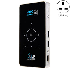 C6 2GB+32GB Android Smart DLP HD Projector Mini Wireless Projector, US Plug (Black), EU Plug (Black), UK Plug (Black), AU Plug (Black), US Plug (White), UK Plug (White), AU Plug (White)