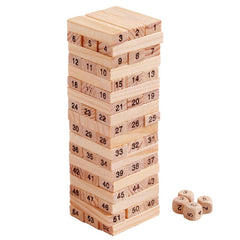 54pcs /Set Childrens Educational Building Block Toys Stacking Game