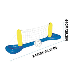 Beach Toys Adult Children Parent-Child Swimming Pool Playing Inflatable Beach Ball Toys, Style:, 52133 Volleyball Net + Ball, 52123 Handball Door + Ball, 2 in 1 Set + 2 Balls, 3 in 1 Set + 3 Balls