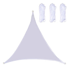 Triangle Outdoor Garden Sunshade Sail Waterproof Anti-UV Canopy, Size: 6m x 6m x 6m, 6m x 6m x 6m