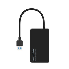 KYTC47 4 Ports USB Adapter Cable High Speed ??USB Docking Station Multi-Interface HUB Converter, Black USB 3.0, Black Type-C