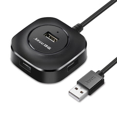 Jasoz High-Speed USB2.0 4-Ports HUB 1 to 4 Docking HUB, Black 0.3m, Black 1.2m, White 0.3m, White 0.5m, White 1.2m