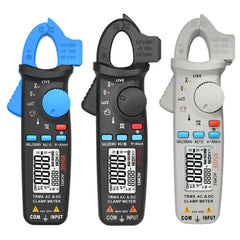 BSIDE ACM91 Digital Clamp Meter AC/DC Current 1mA True RMS Auto Range Capacitor Tester Multimeter, ACM91 Blue, ACM91 Black, ACM91 Grey