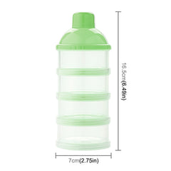 Portable Milk Powder Formula Dispenser Food Container Storage Feeding Box for Baby