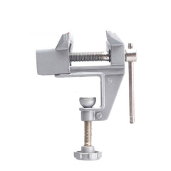 5893 Portable Mini Aluminum Alloy Table Pliers Bench Vise Manual DIY Tool, Table Pliers Bench
