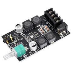 ZK-502C HIFI Wireless Bluetooth 5.0 TPA3116 Digital Power Audio Amplifier Board 50W X 2 Stereo AMP Amplificador, ZK-502C With Shell, ZK-502C Without Shell