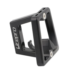 Litepro Split Pig Nose Rest Aluminum Alloy Front Shelf Installed Seat, Black, Red, Silver, Gold