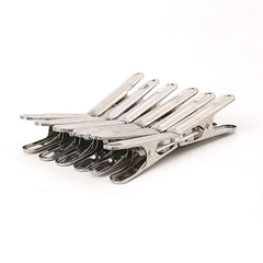 20 PCS Multifunctional Stainless Steel Laundry Folder Peg Clothes Storage Clip, Clothes Storage Clip