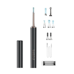 Bebird T15 Smart Visible Luminous Ear Pick Set, Star Black, Dawn White, Sky Lake Green
