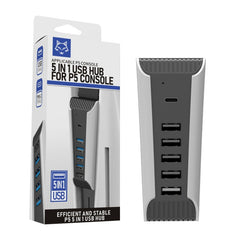 5 in 1 USB HUB For PS5 Console, For PS5 5 in 1