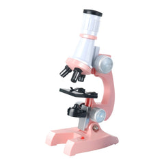 HD 1200 Times Microscope Children Educational Toys, Black, Pink, Light Blue