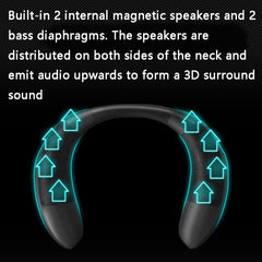 EBS-909 Portable Neck-mounted Wireless Bluetooth Speaker