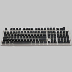 Pudding Double-layer Two-color 108-key Mechanical Translucent Keycap, White, Black, Gray, Sky Blue, Lemon Yellow, Violet, Orange, Apple Green, Red, Cheese Green, Dark Blue, Dark Coffee, Cyan, Light Coffee, Pink