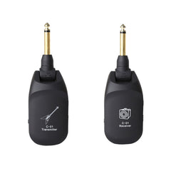 C01 Electric Guitar Wireless Audio Transmitter Receiver, Black