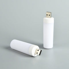 4 PCS USB Candlelight LED Imitation Flame Lamp, 4 PCS Flame Lamp