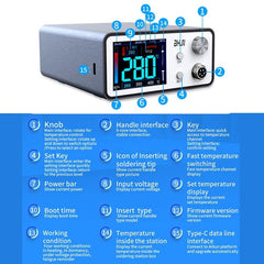 AIXUN T3A Soldering Station+T245 Welding Pen Precision Repair Welding Tool Set, US Plug, EU Plug