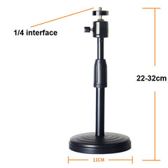 Plus Metal Disc Projector Bracket Camera Floor Desktop Bracket,Size:, 0.3m With PTZ
