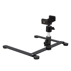 360 Degree Adjustable Metal Overhead Base Desktop Phone Holder,Style:, Only Base, Base+PTZ, Base+PTZ+Phone Clip, Base+PTZ+Rotatable Phone Clip