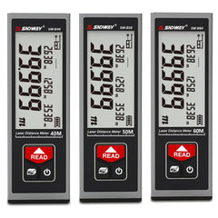 SNDWAY Laser Rangefinder Infrared Measuring Ruler, Style:, 40m Precision Version, 40m Bluetooth Version, 60m Bluetooth Version