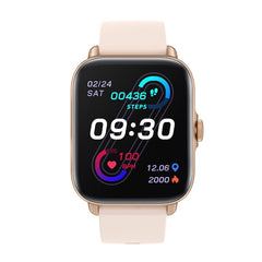 LOANIY Y22 Heart Rate Monitoring Smart Bluetooth Watch, Pink, Black, Gold, Silver Gray