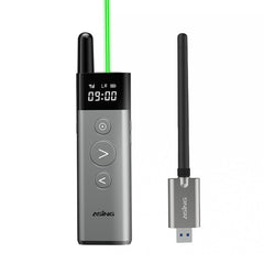 ASiNG A10 Green Light PPT Page Turning Pen Remote Control Presentation Pen, Capacity:, A10 128M (Gray), A10 32G (Gray)