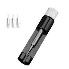 Adjustable Watch Strip Removal Metal Strap Bracelet Link Pin Repair Tool, Black, Golden