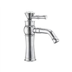 All Bronze Bathroom Basin Hot And Cold Water Faucet, Style:, Electroplated Short Model, Electroplated Short Model+Water Inlet Pipe, Electroplated High Model, Electroplated High Model+Water Inlet Pipe, Gold Short Model, Gold Short Model+Water Inlet Pipe...