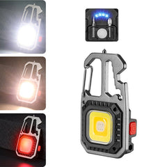 E-SMARTER W5138 Mini Bright Light Portable Flashlight, Specification:, Black, Tarnish, Black+Magnet, Tarnish+Magnet, Black+Bracket, Tarnish+Bracket, Black+Magnet+Bracket, Tarnish+Magnet+Bracket