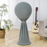 Round Elasticity Fan Dust Cover Household Use Fabric Fan Protective Cover, 110x45cm Green, 110x45cm Blue, 110x45cm Gray