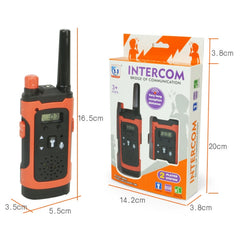 Children Walkie-talkie Remote Wireless Call Parent-child Interactive Toy Phone, Red, Yellow