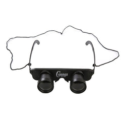 Camman 3 x 28 Adjustable Focus Glass Type Fishing Binoculars ,Spec:, Only Binoculars, With Zippered Glasses Case